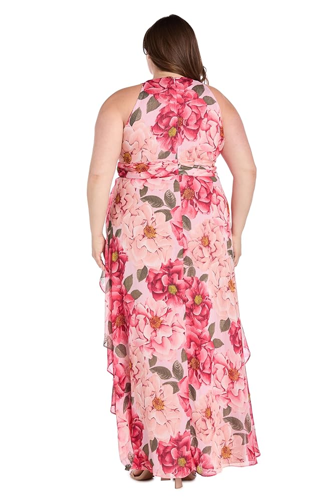 Amazon.com: R&M Richards Women's Bloom Cascade Maxi, Peach